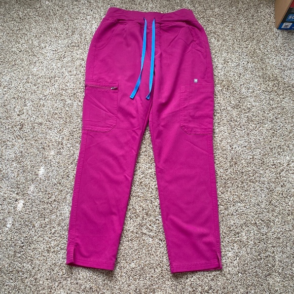 Figs raspberry sorbet yola skinny scrub pants ™ - Picture 1 of 7